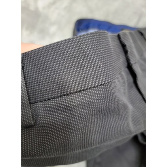 Banana Republic Pants Mens 36x28 Dark‎ Gray Non Iron Tailored Slim Fit - Picture 6 of 7